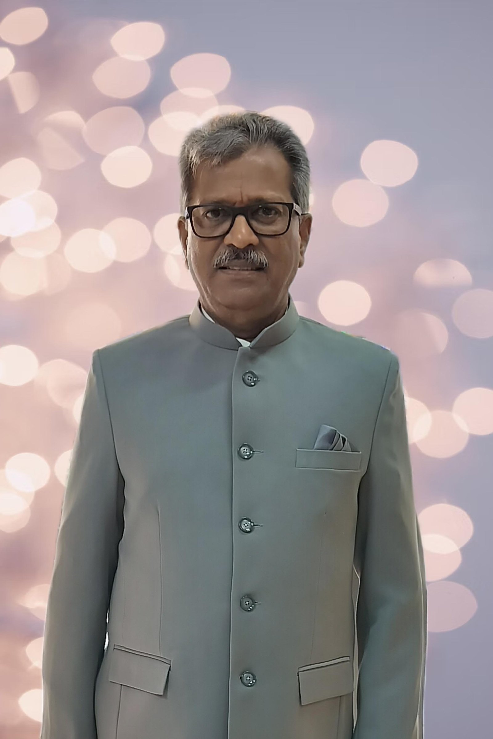 Bespoke Jodhpuri suit, customer photo